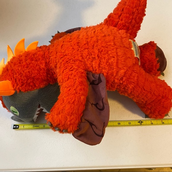 Build A Bear MagiQuest Charlock MagicQuest Red Dragon Plush - Picture 3 of 8